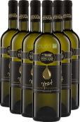 Organiskt vitt grekiskt vin.